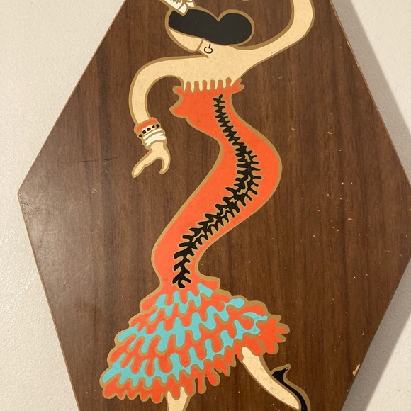 Vintage MCM Turner hand painted wall accessories 1974 - Picture 2 of 13